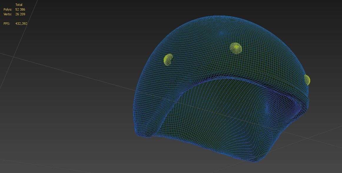 Helmet 3D model_7