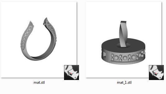 Ring with pearl and diamonds 3D print model_5