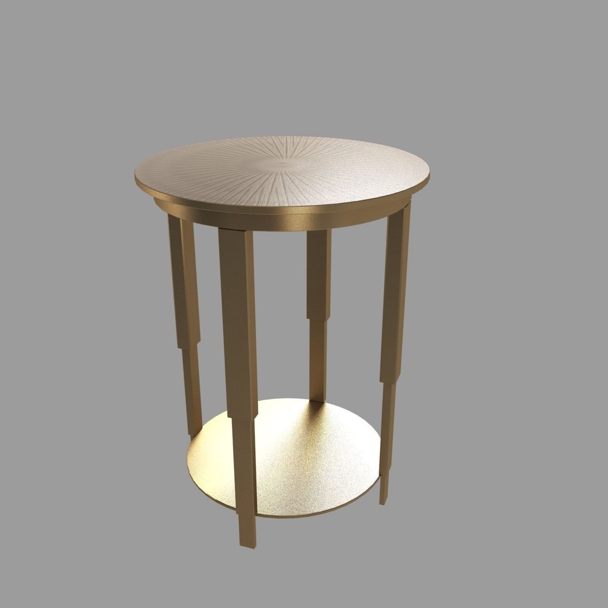 Lamps and tables furniture collection 3D model_7