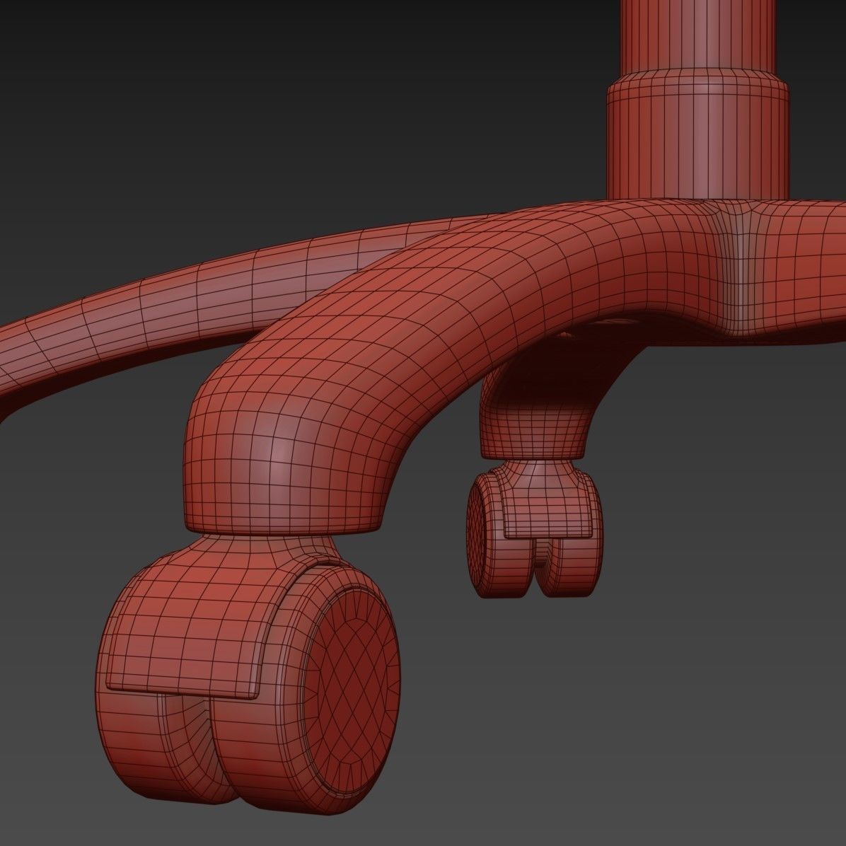 Office chair 3D model_8