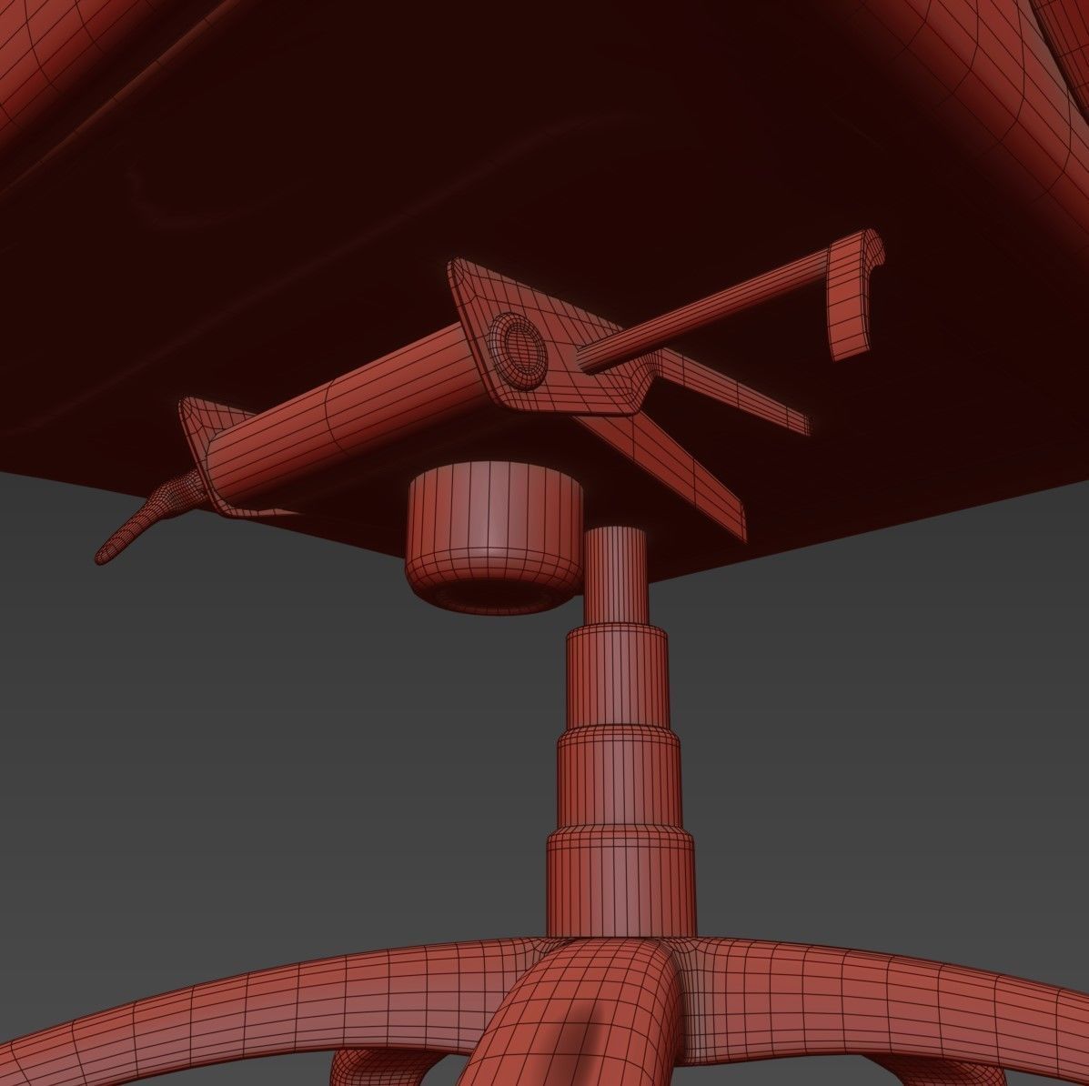 Office chair 3D model_6