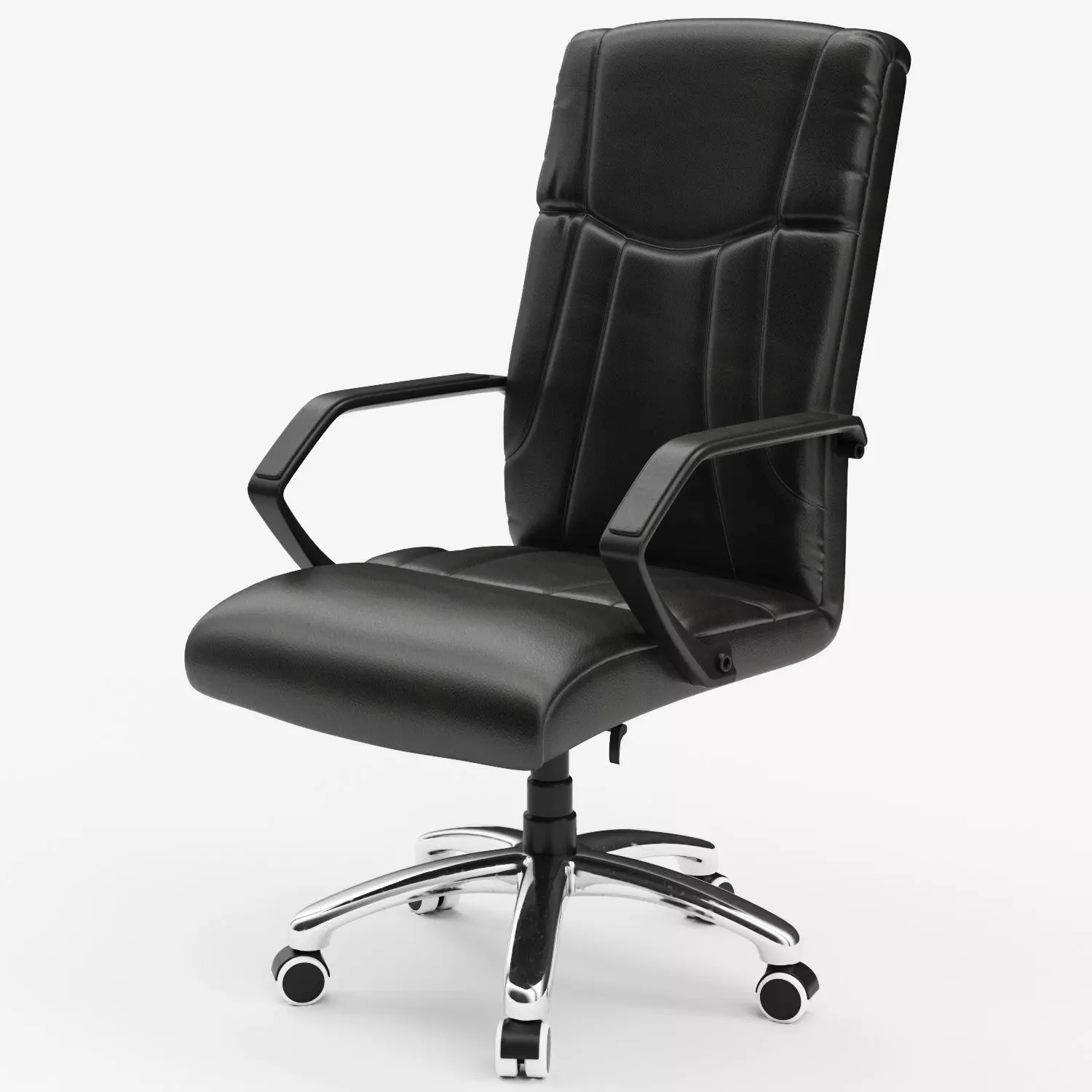 Office chair 3D model_0
