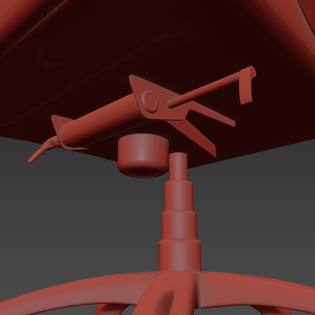 Office chair 3D model_5