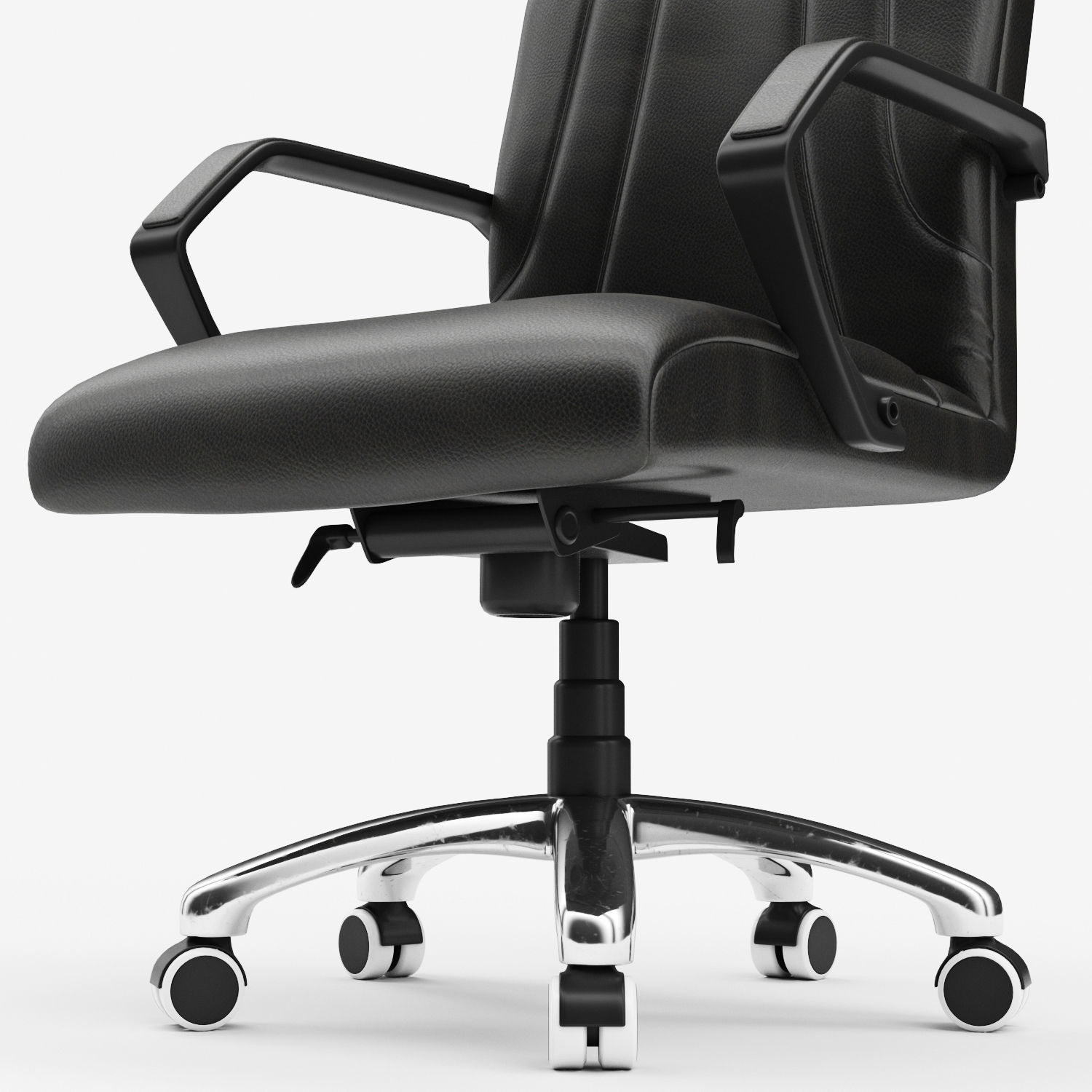 Office chair 3D model_2