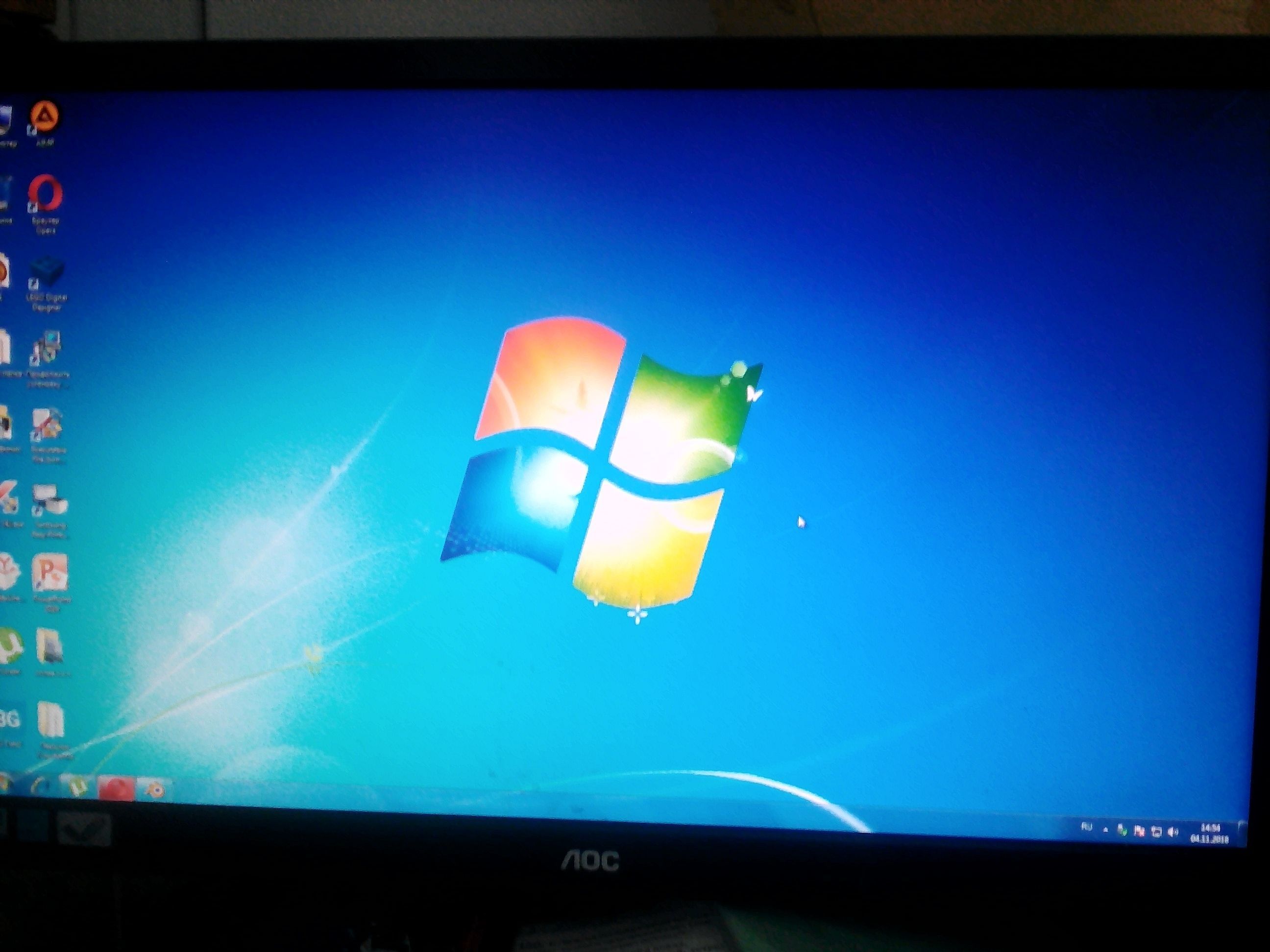 Office interior Low-poly 3D model_7