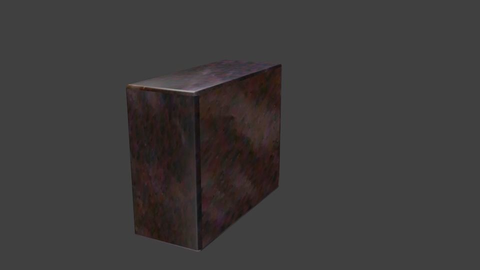 computer asus Low-poly 3D model_2