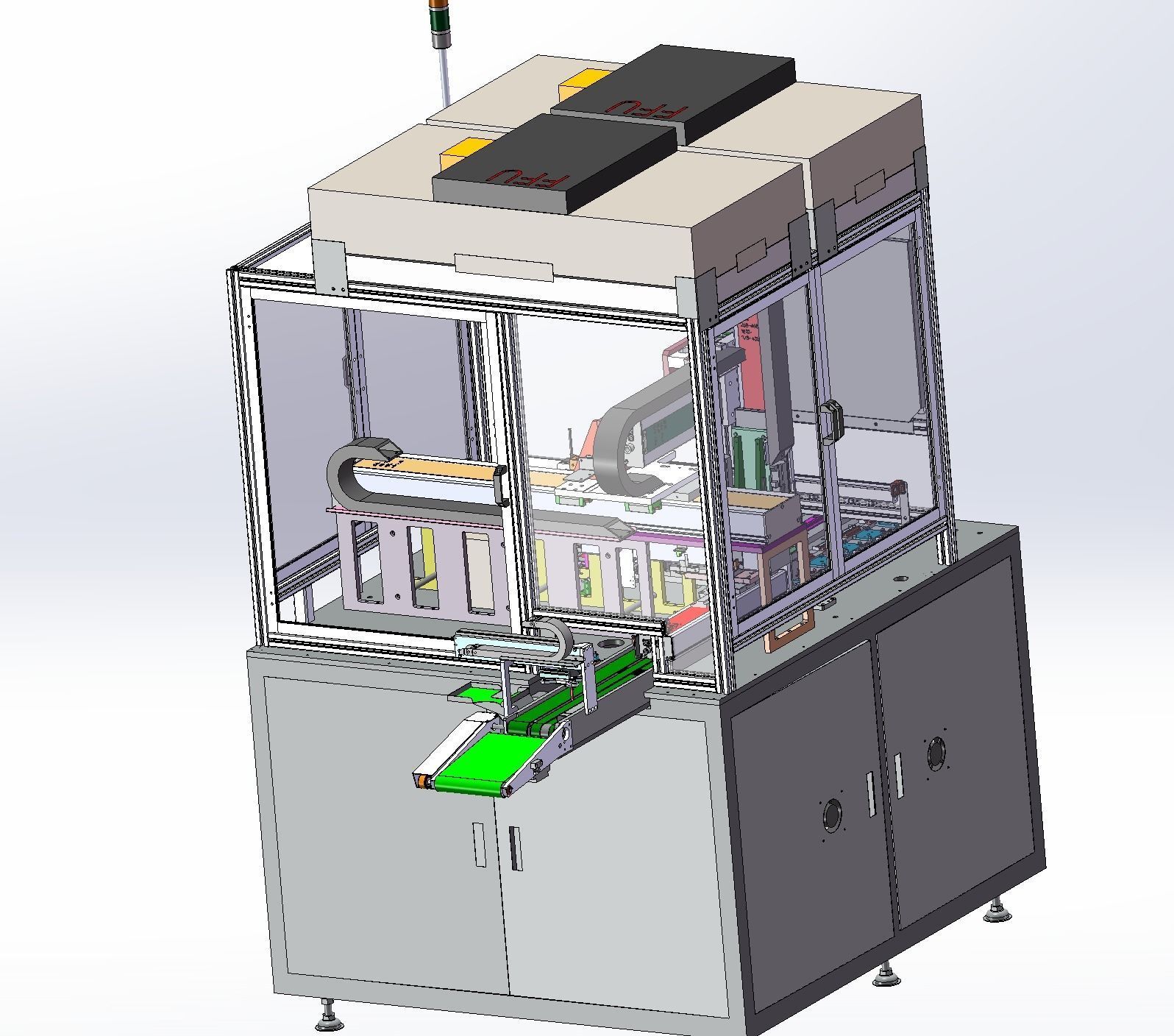 Automatic assembling of touch screen 3D model_4