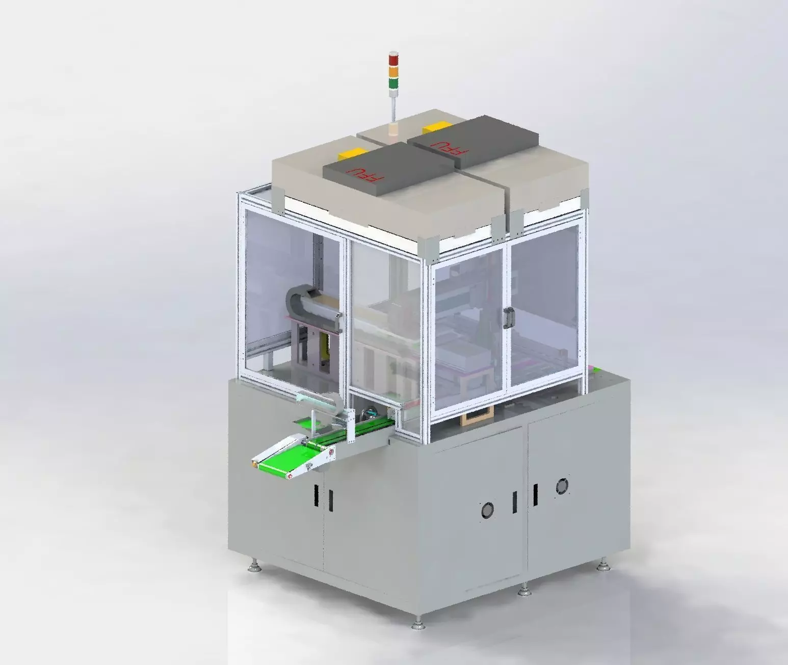 Automatic assembling of touch screen 3D model_0