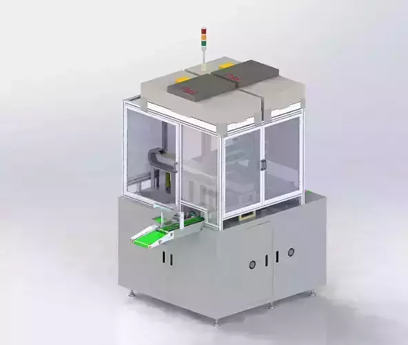 Automatic assembling of touch screen 3D model