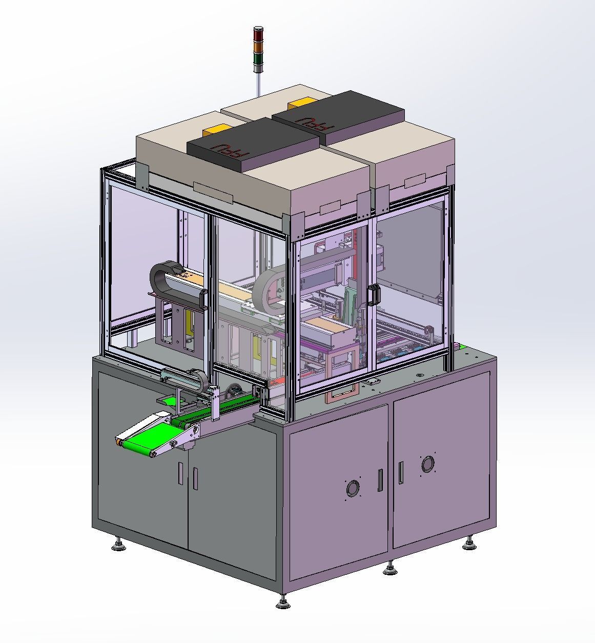 Automatic assembling of touch screen 3D model_10