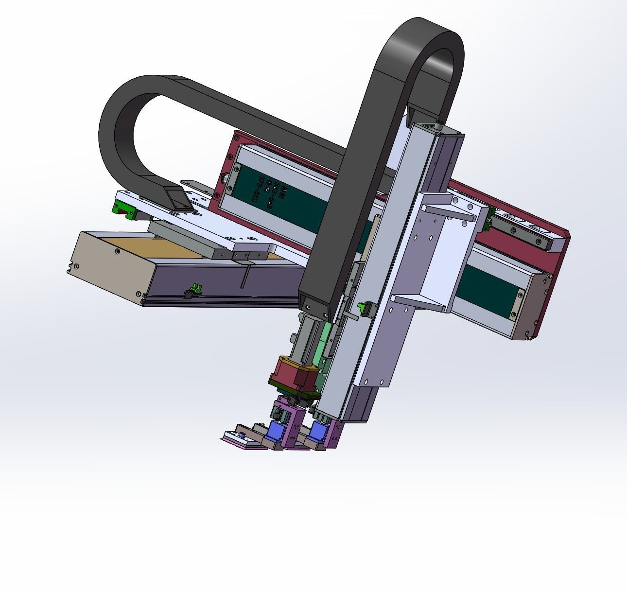 Automatic assembling of touch screen 3D model_5