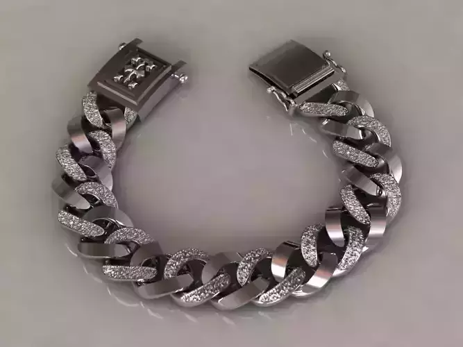 chain bracelets 01 3D print model