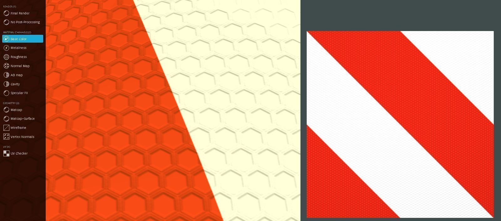 Traffic Reflection Foil 2 Texture Set 30  Low-poly 3D model_6