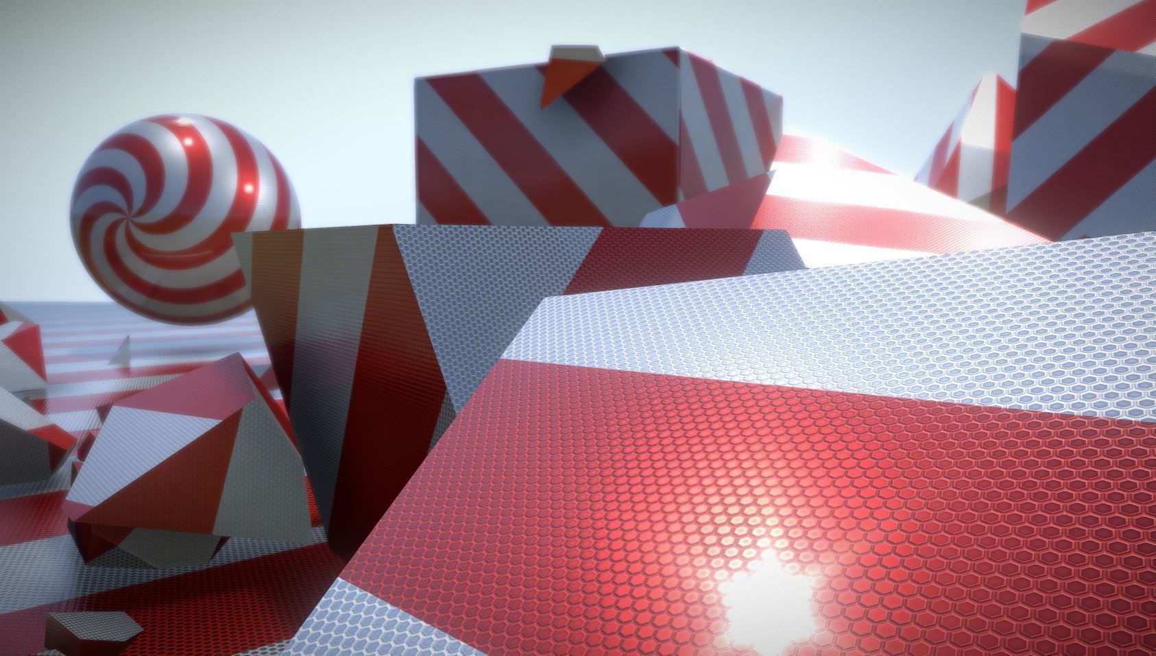 Traffic Reflection Foil 2 Texture Set 30  Low-poly 3D model_3