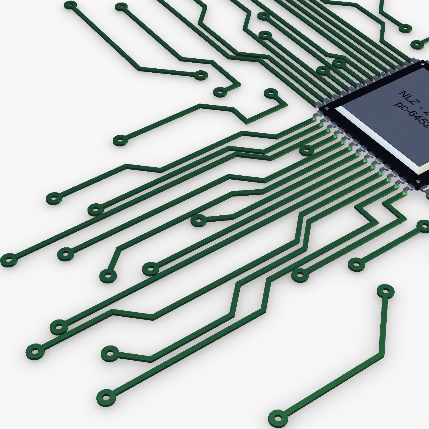 Electronic circuit v 4 3D model_17