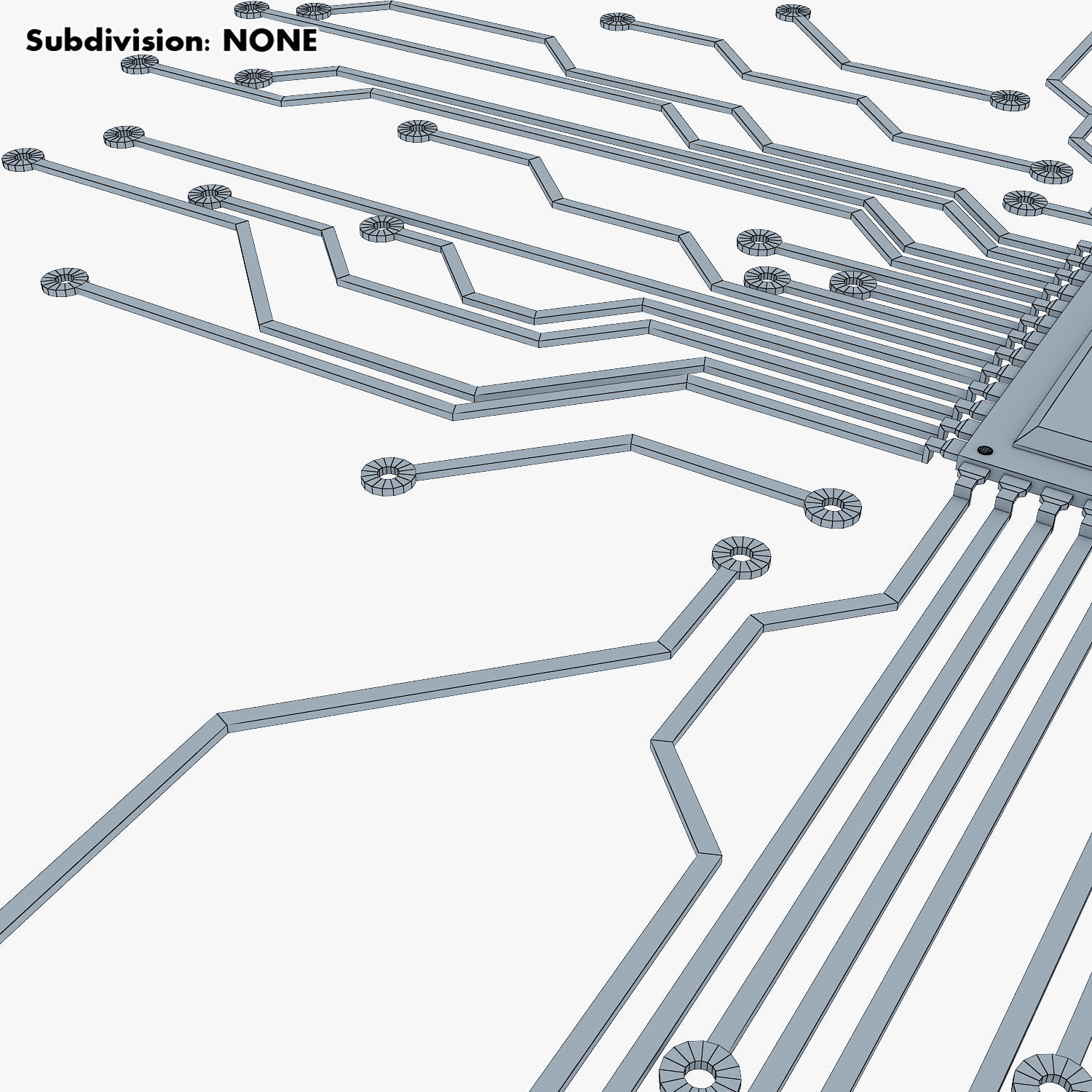 Electronic circuit v 4 3D model_26