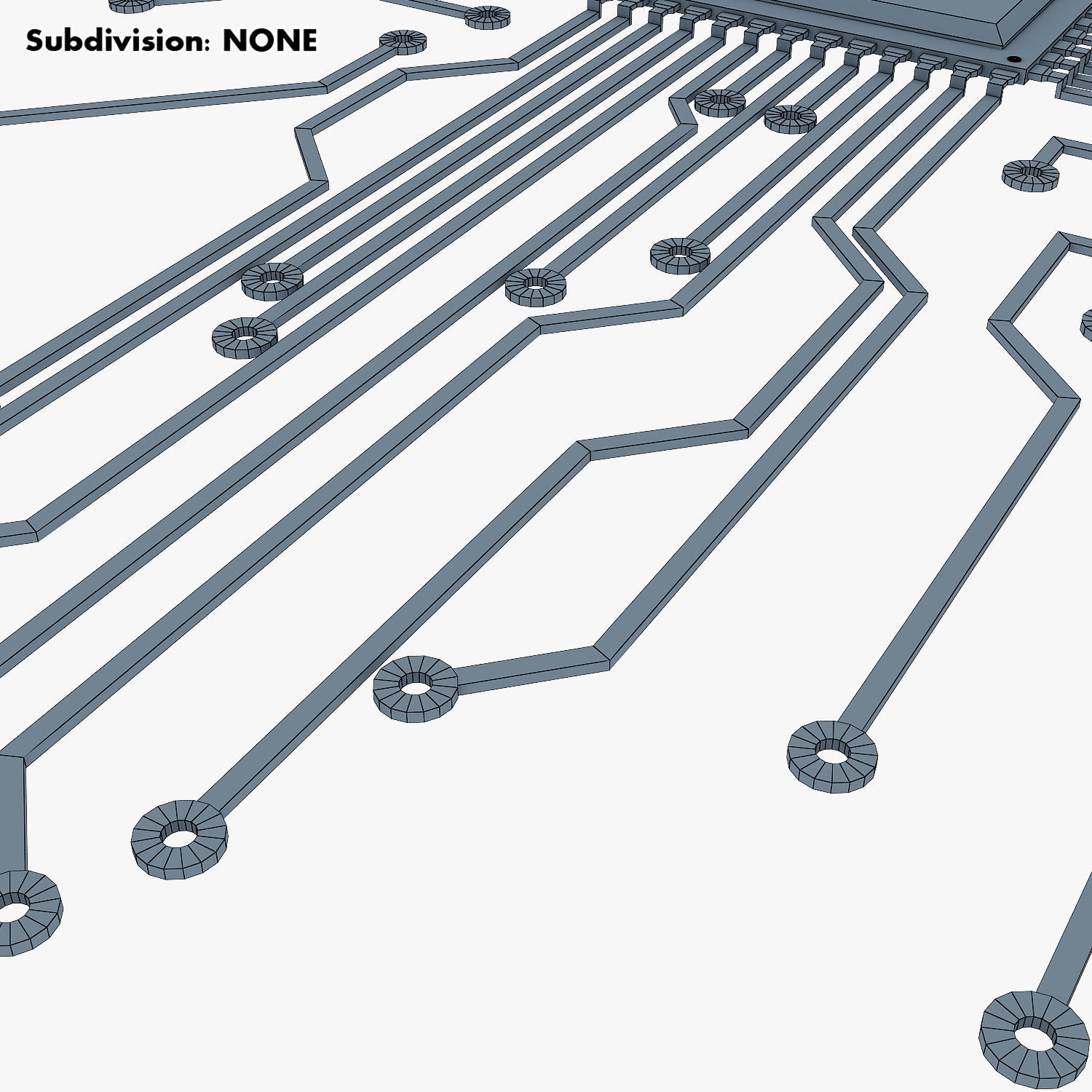 Electronic circuit v 4 3D model_27