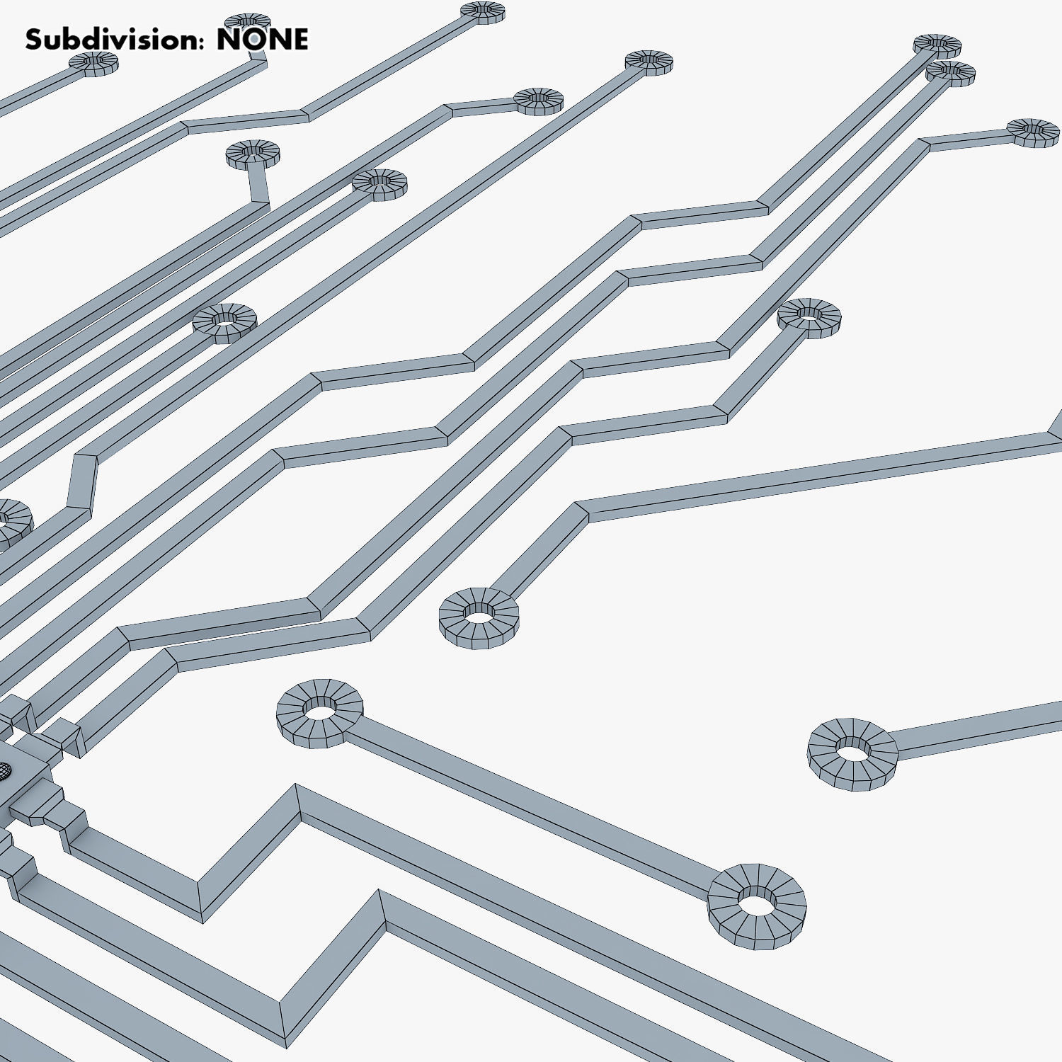 Electronic circuit v 4 3D model_29