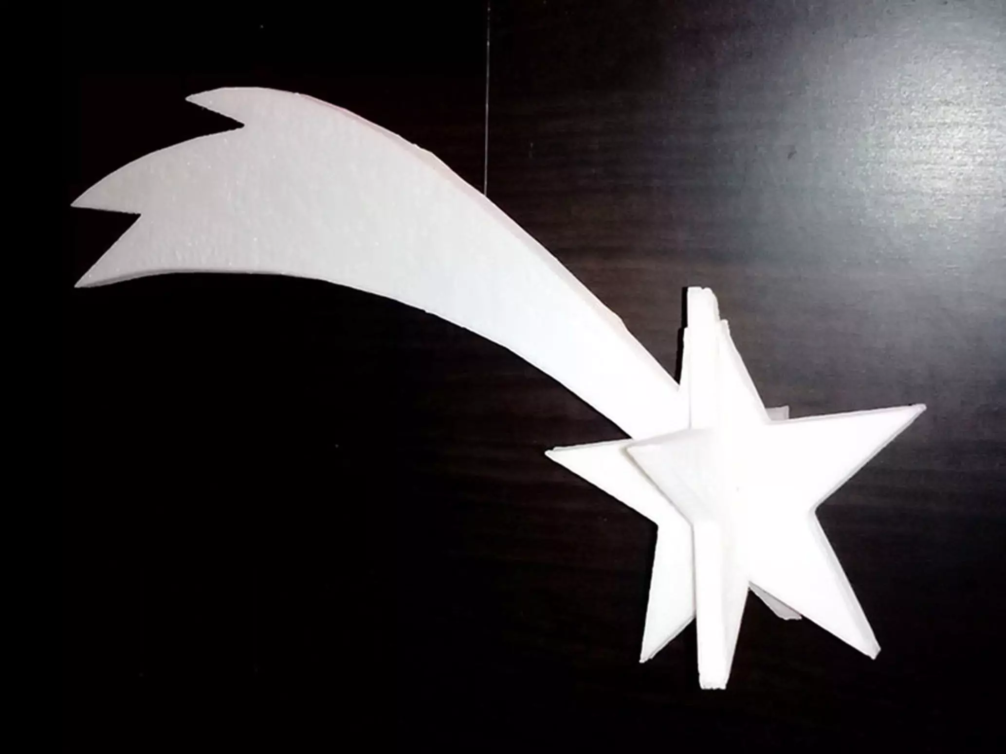 Stella Cometa Natale download file digitale stl star Christmas 3D print model_0