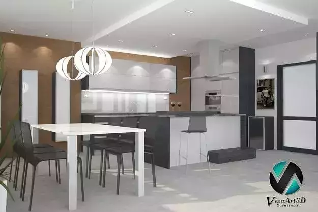 Contemporary kithcne scene 10