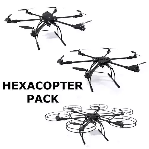hexacopter pack