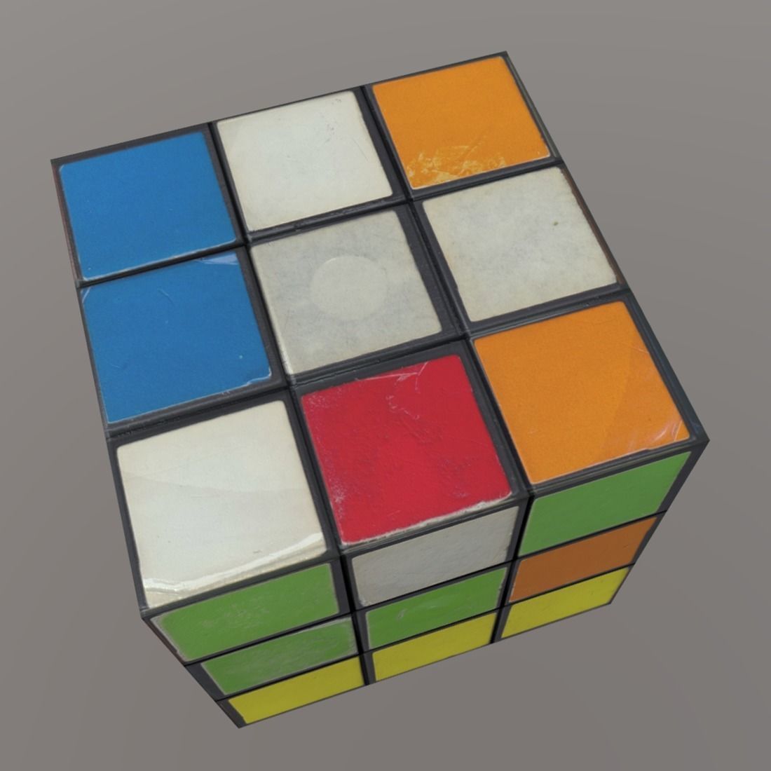 CC0 - Magic Cube Free low-poly 3D model_3
