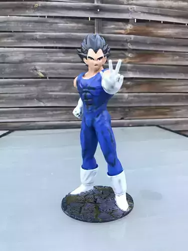 Vegeta 3D print chess game or Figurine 3D print model