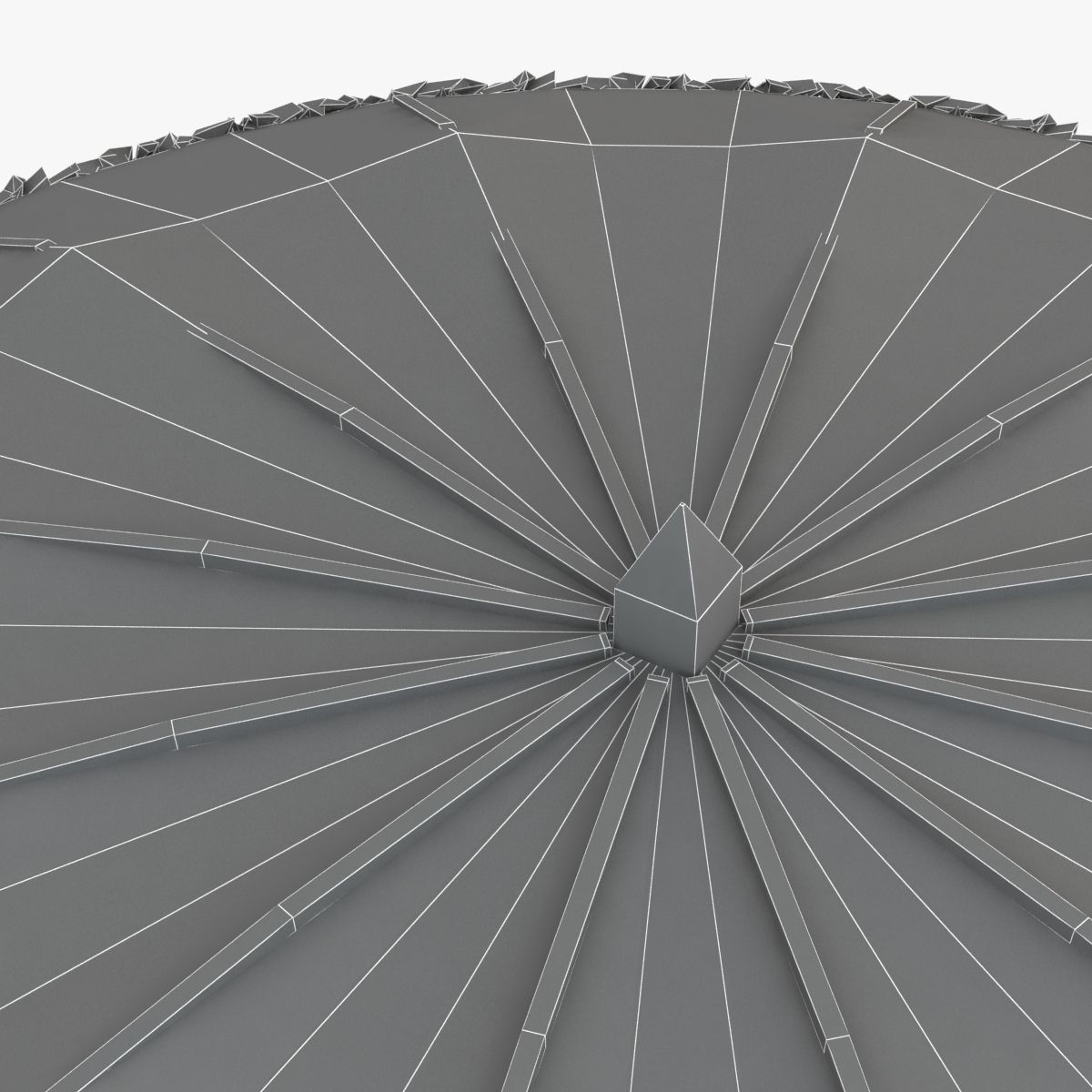 Classic Antique Baroque Lamp 3D model_5