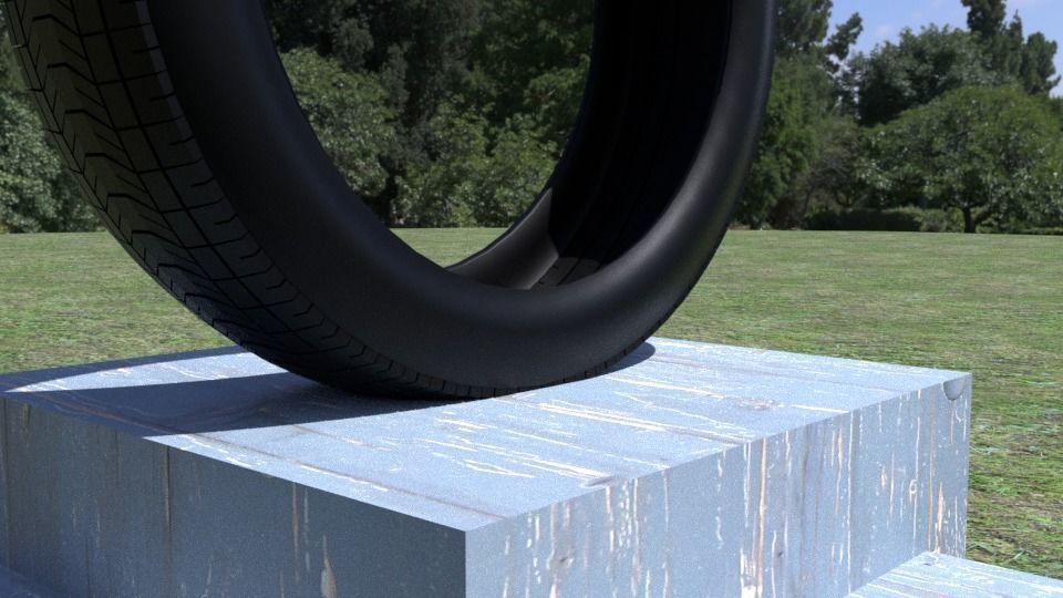 ORTAS TIRE NO 1 Low-poly 3D model_6