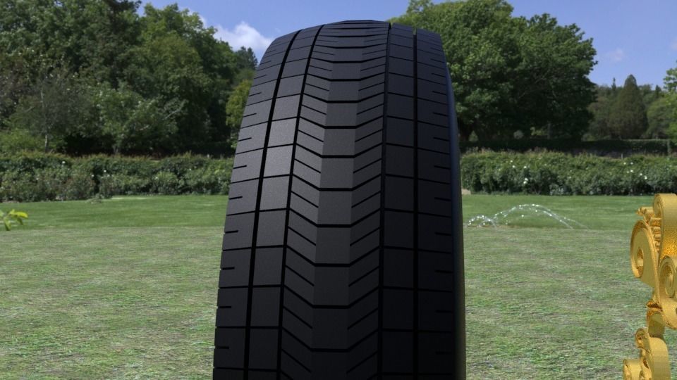 ORTAS TIRE NO 1 Low-poly 3D model_7