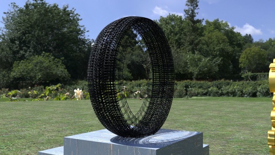 ORTAS TIRE NO 1 Low-poly 3D model_10