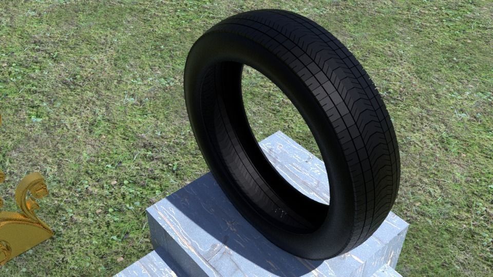 ORTAS TIRE NO 1 Low-poly 3D model_18
