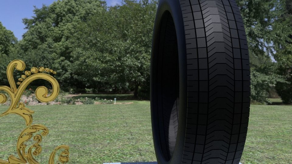 ORTAS TIRE NO 1 Low-poly 3D model_17