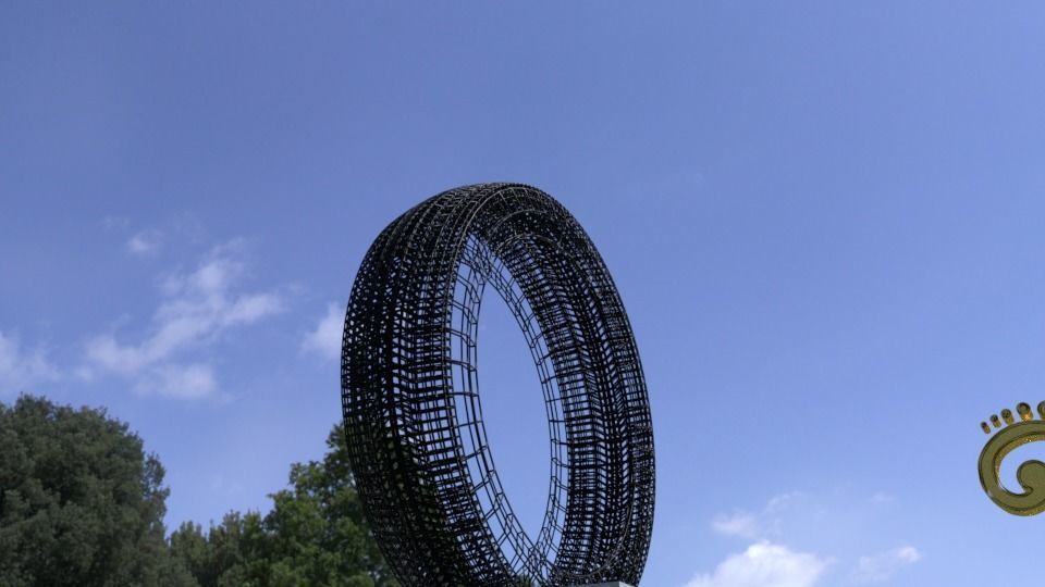 ORTAS TIRE NO 1 Low-poly 3D model_8