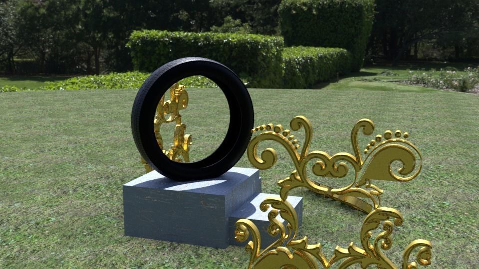 ORTAS TIRE NO 2 Low-poly 3D model_15