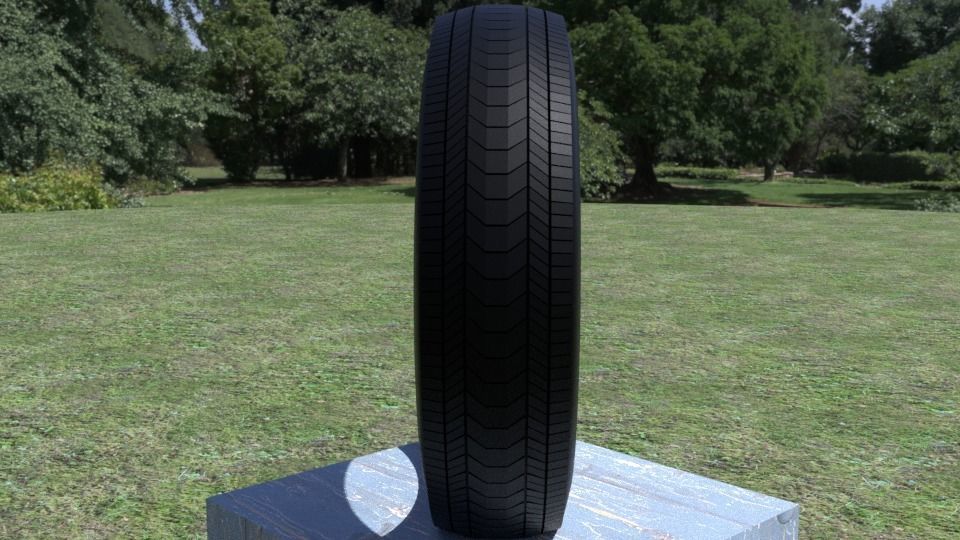 ORTAS TIRE NO 2 Low-poly 3D model_17