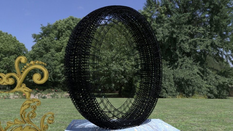 ORTAS TIRE NO 2 Low-poly 3D model_9