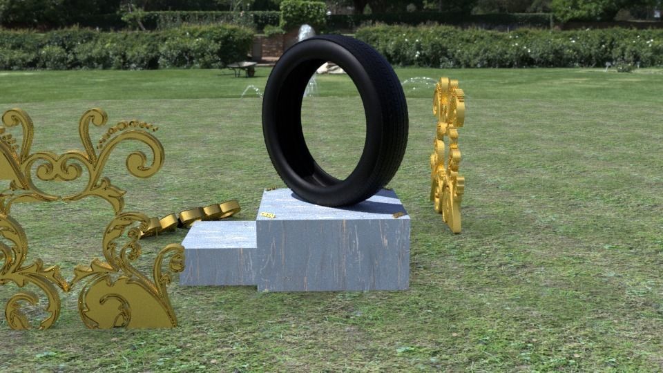 ORTAS TIRE NO 5 GAME READY Low-poly 3D model_18