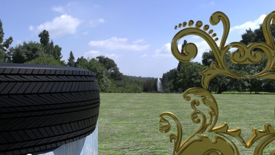 ORTAS TIRE NO 6 GAME READY Low-poly 3D model_6