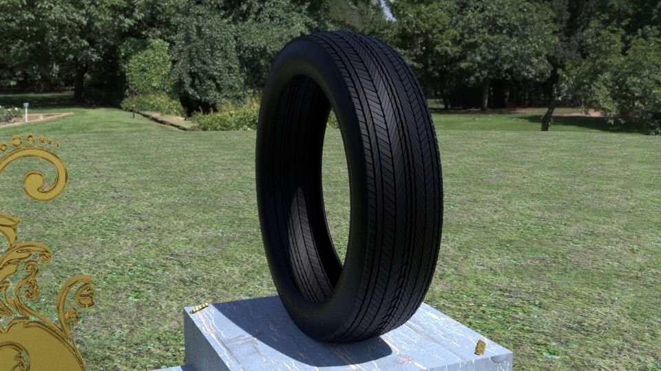 ORTAS TIRE NO 6 GAME READY Low-poly 3D model_11