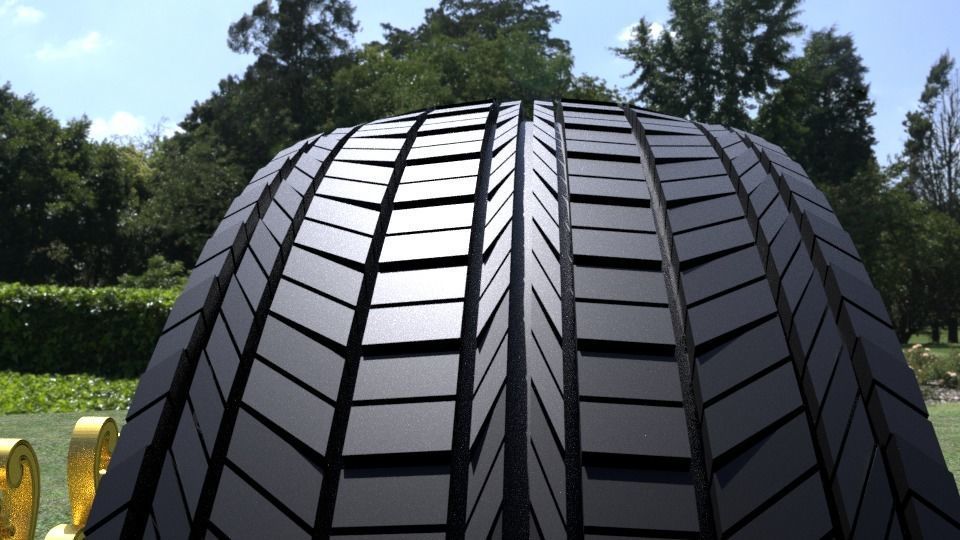 ORTAS TIRE NO 7 GAME READY Low-poly 3D model_11