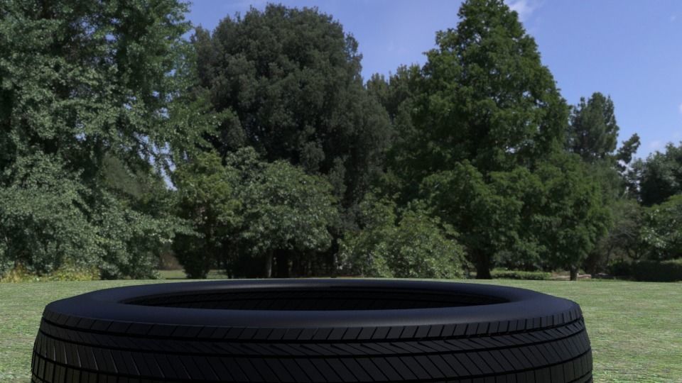 ORTAS TIRE NO 7 GAME READY Low-poly 3D model_4