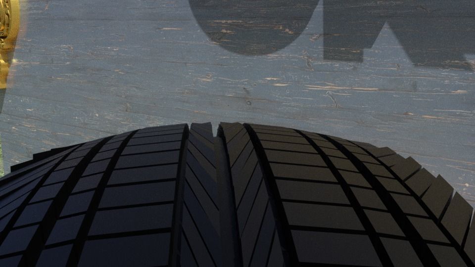 ORTAS TIRE NO 11 GAME READY Low-poly 3D model_3