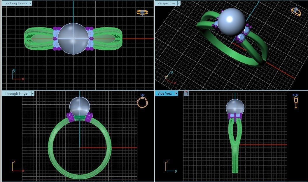 Ring 37 3D print model_7