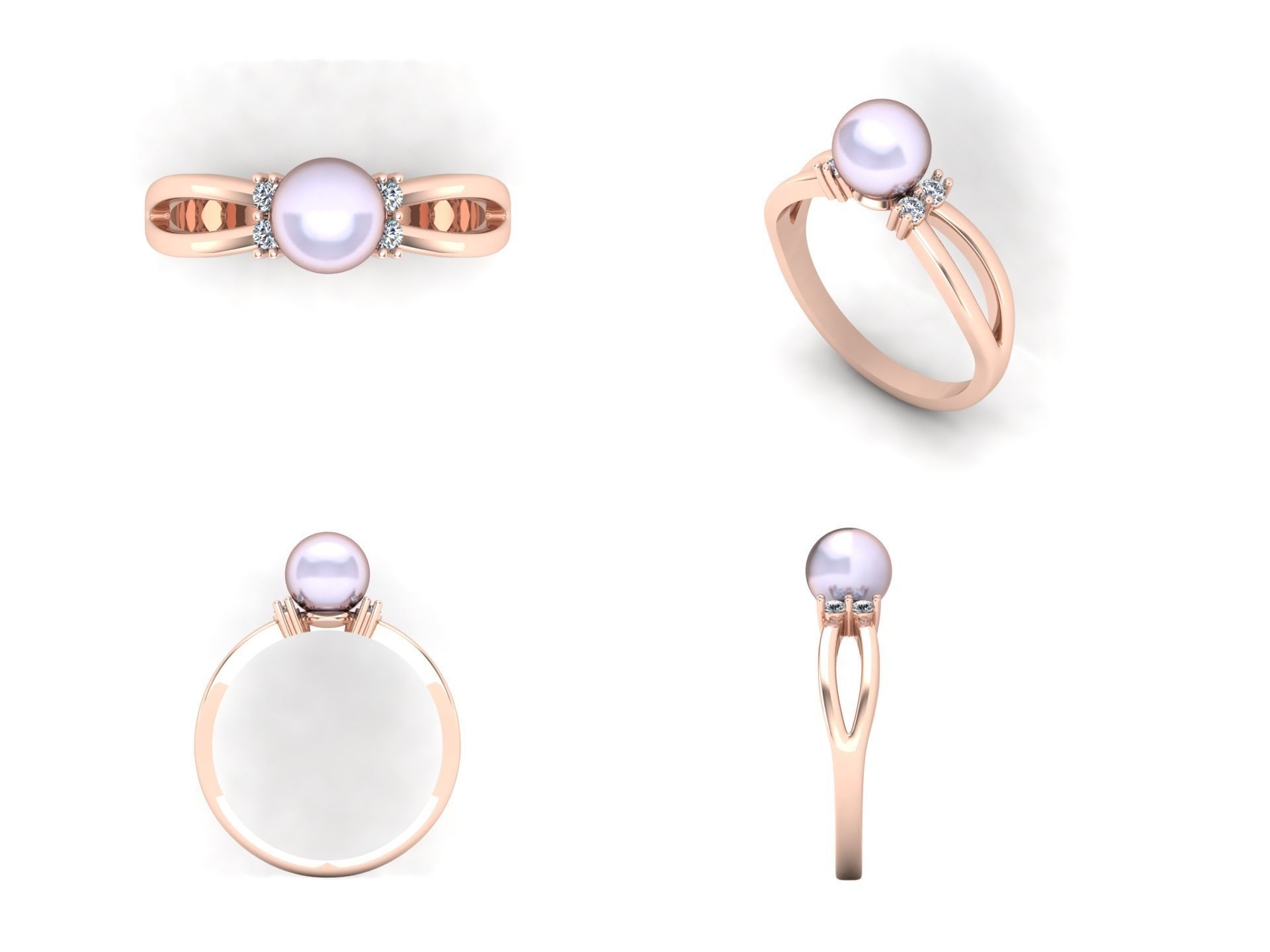 Ring 37 3D print model_3