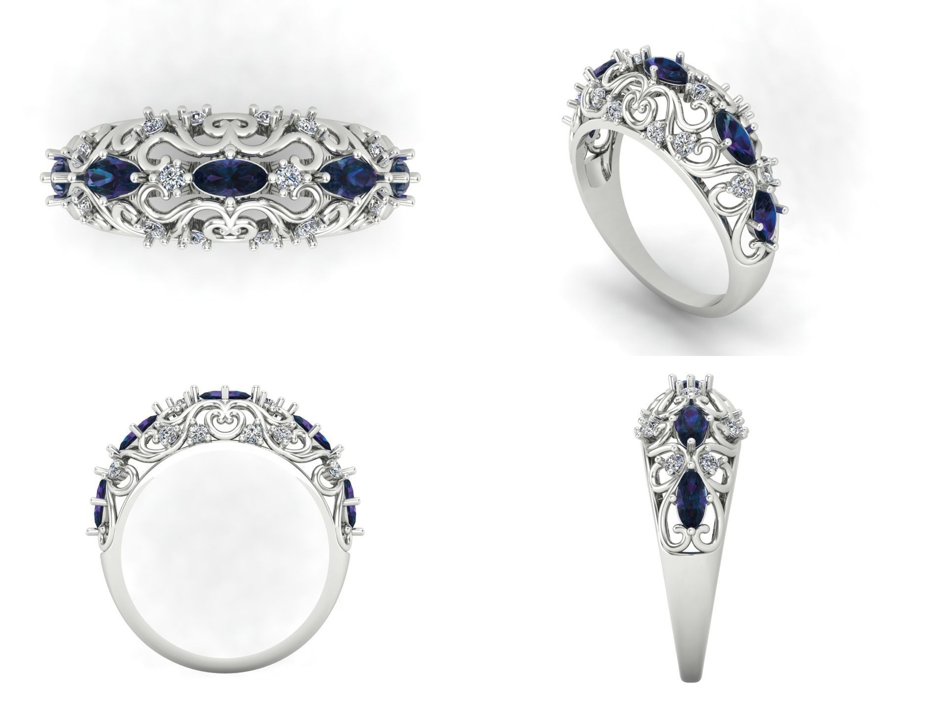 Ring 39 3D print model_4