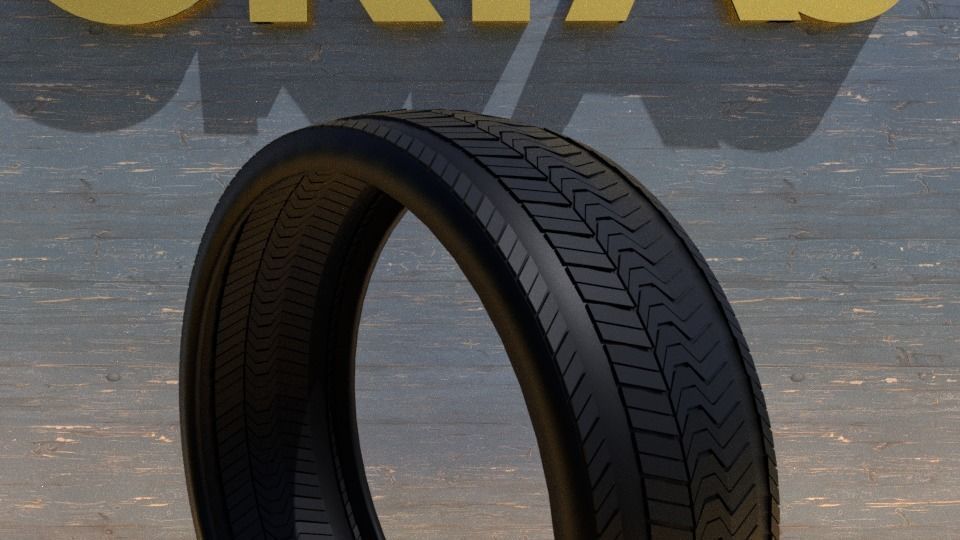 ORTAS TIRE NO 16 GAME READY Low-poly 3D model_9