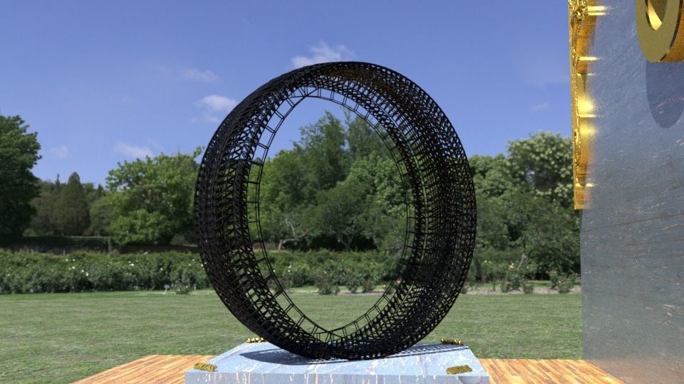 ORTAS TIRE NO 16 GAME READY Low-poly 3D model_11