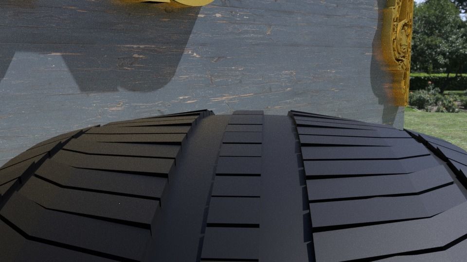 ORTAS TIRE NO 18 GAME READY Low-poly 3D model_2