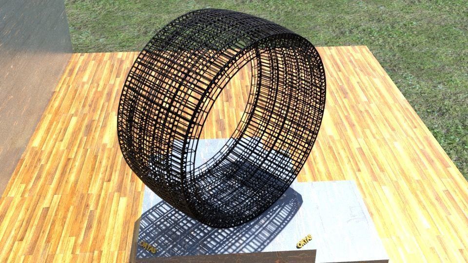 ORTAS TIRE NO 23 GAME READY Low-poly 3D model_10